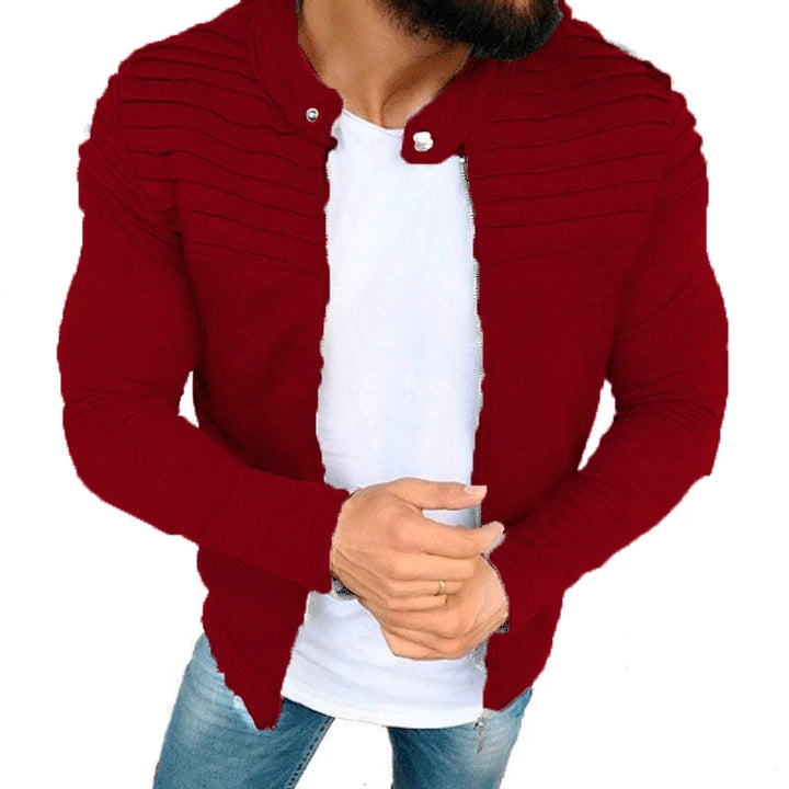 RENVAR | Herre Slim Fit Jakke med Lynlås